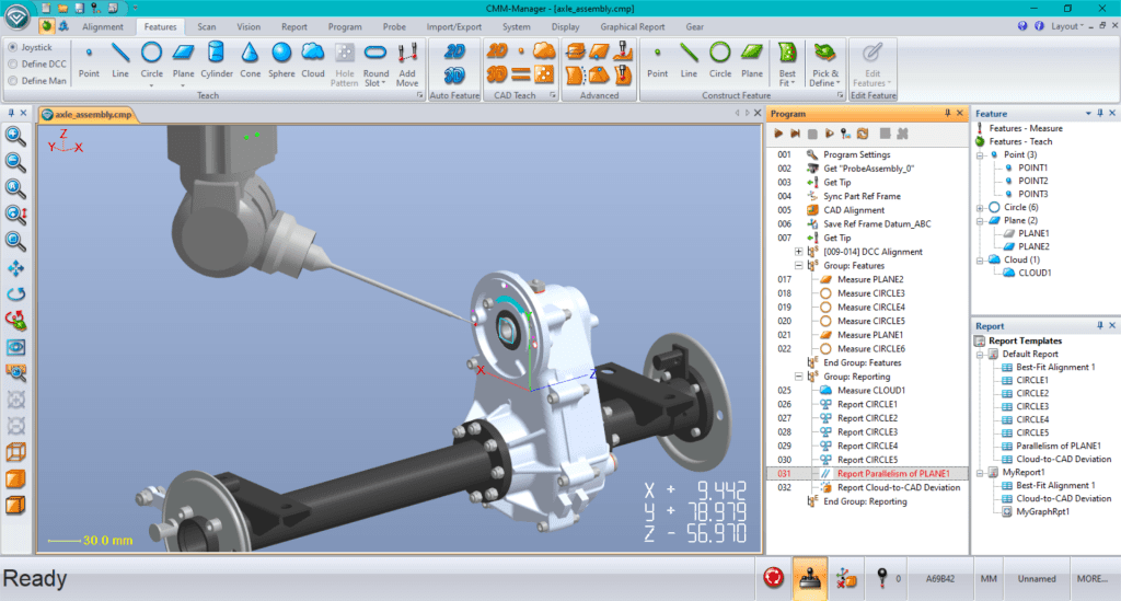 CMM-Manager supports Renishaw Revo 5-axis scanning probe