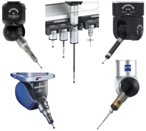 CMM-Manager | supported probing systems