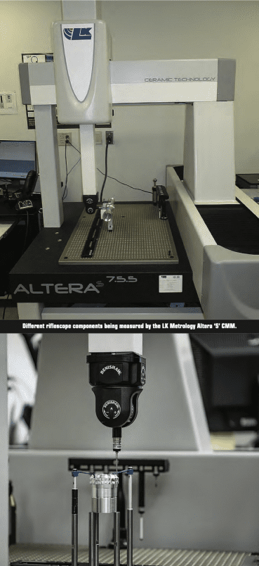 CMM-Manager operating an LK CMM with PH20 5-axis probe head